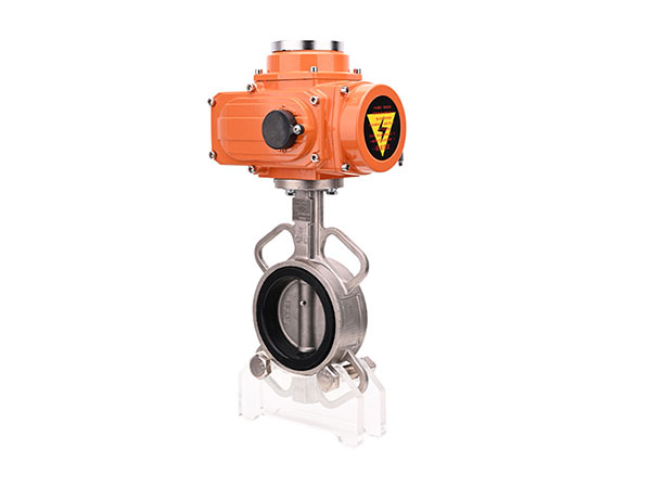 電動(dòng)不銹鋼對(duì)夾蝶閥 D971X-16P