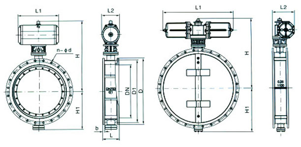 氣動通風(fēng)蝶閥(圖1)