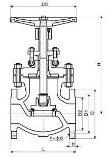 J41W10K日標(biāo)截止閥(圖1) J41W10K日標(biāo)截止閥(圖1)