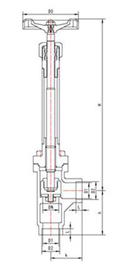 低溫角式截止閥(圖1) 低溫角式截止閥(圖1)